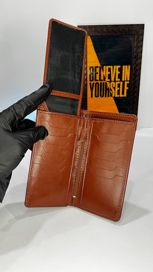 Long Leather Wallet (Men’s)
