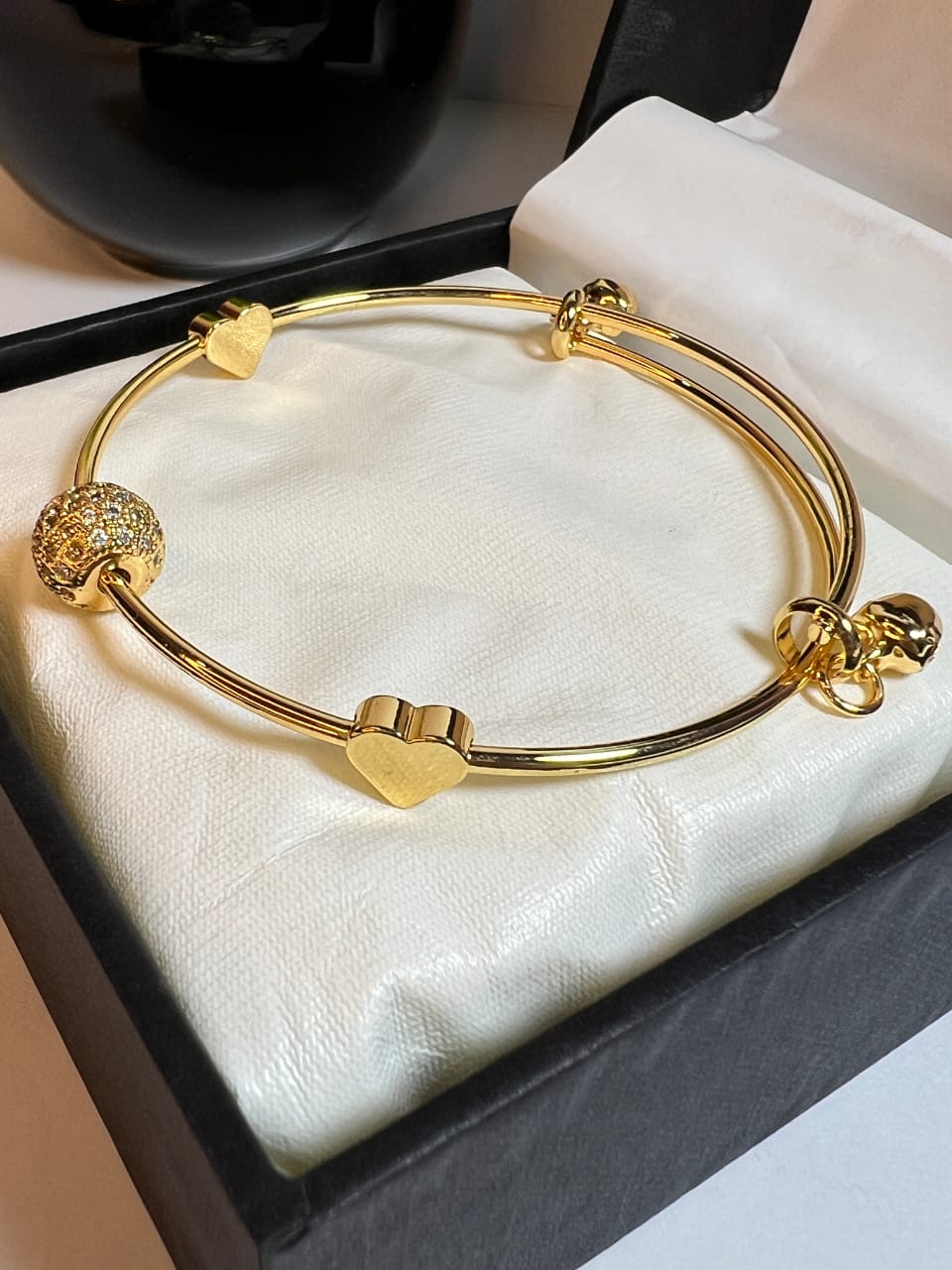 Stainless Steel Bangles Pair