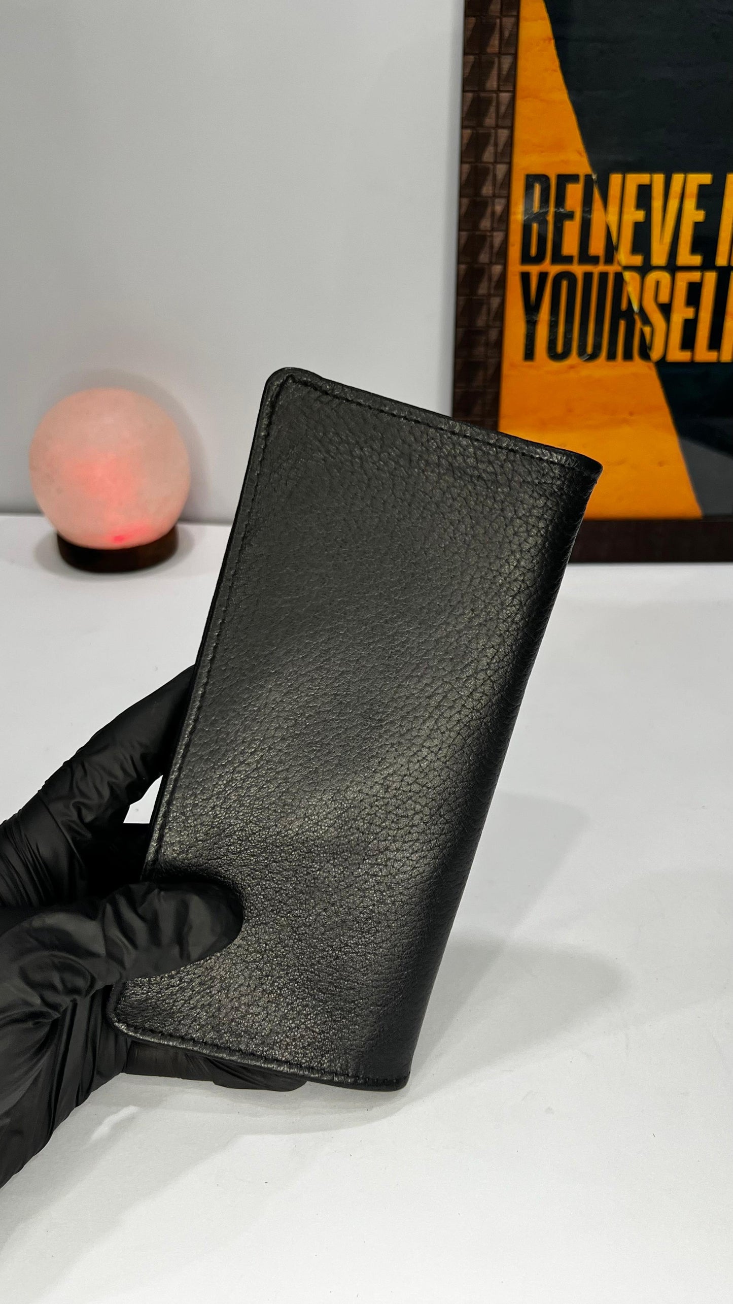 Long Leather Travel Wallet